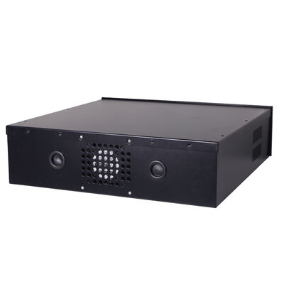 18"x18"x5" Low Price DVR Lock Boxes Driver Status Monitor Wall Mount DVR Lockbox 5U 6U Security DVR Lockbox Enclosure RAL9004 Black