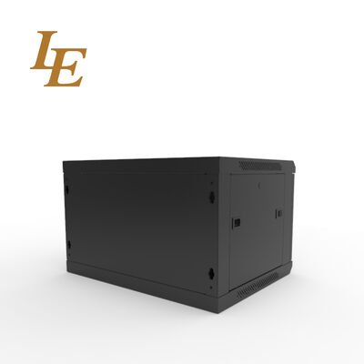 Server Rack Cabinet 19 Inch Wall Mount Network Cabinet 4U 18U with Tempered Glass Door and Static Loading Capacity of 100kg