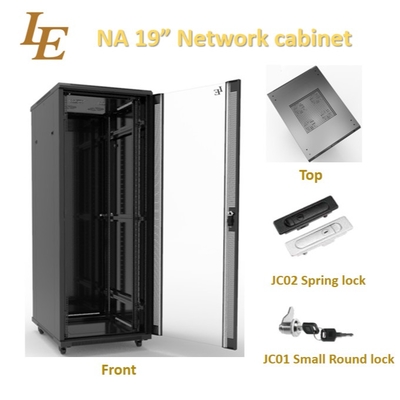 SPCC Stal walcowana na zimno 42u Serwer Rack Kabinet Sieciowy Kabinet Ip20