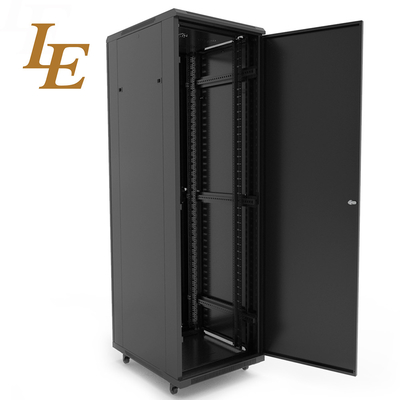 19 cali Szklane drzwi płaskie Packing Sieć gabinet Server Rack obudowa