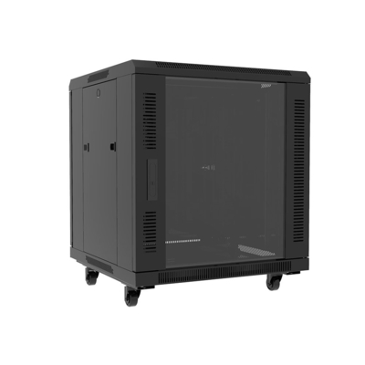 12u 600*600 Server Rack Network Cabinet Ip20 Chłodnie walcowana stalowa szafa