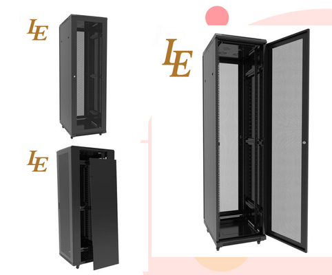 NC Ciepłowalcowana stal 42U Serwer Rack Mount Network Equipment 19 Inch