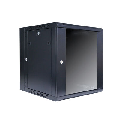 LE 4U Na ścianę Server Rack Cabinet 19 Inch Network Cabinet IEC297-2 SPCC Stalowa walcowana na zimno pojedyncza sekcja