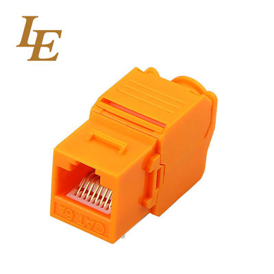 K055 Cat6 Cat6A Network Keystone Jack Nieekranowany RJ45 Beznarzędziowy