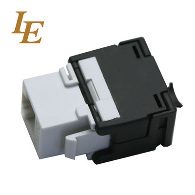 LE K050 180 stopni nieekranowany Rj45 Cat6 Keystone 8P8C Beznarzędziowy
