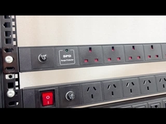 8 Way 19' 'PDU Aluminium Server Rack Cabinet z przełącznikiem