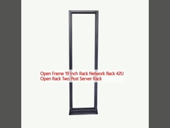 Otwarty ramka 19 cali Rack sieciowy Rack 42U Otwarty Rack Dwa Post Server Rack
